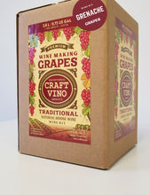 Load image into Gallery viewer, GRENACHE GRAPES Premium Wine Kit – Grenache – Makes wine in 4 -5 weeks - CraftVino