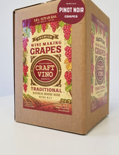Load image into Gallery viewer, PINOT NOIR GRAPES Premium Wine Kit – Pinot Noir – Makes wine in 4 -5 weeks - CraftVino